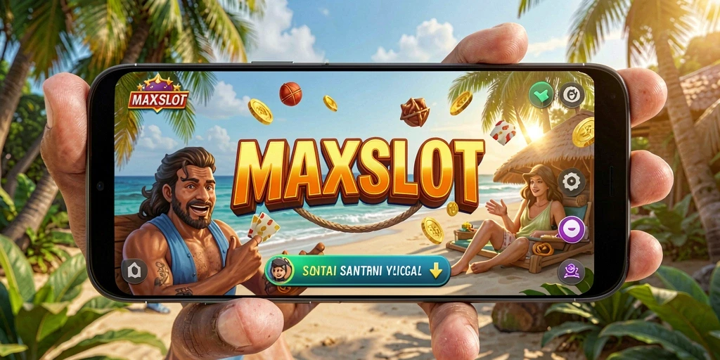 Screenshot <strong>MAXSLOT</strong> menunjukkan gameplay yang menarik dengan desain yang colorful.