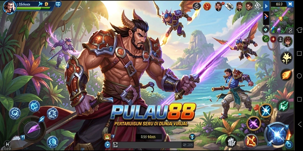 Gameplay seru di PULAU88 dengan pertarungan yang mendebarkan.