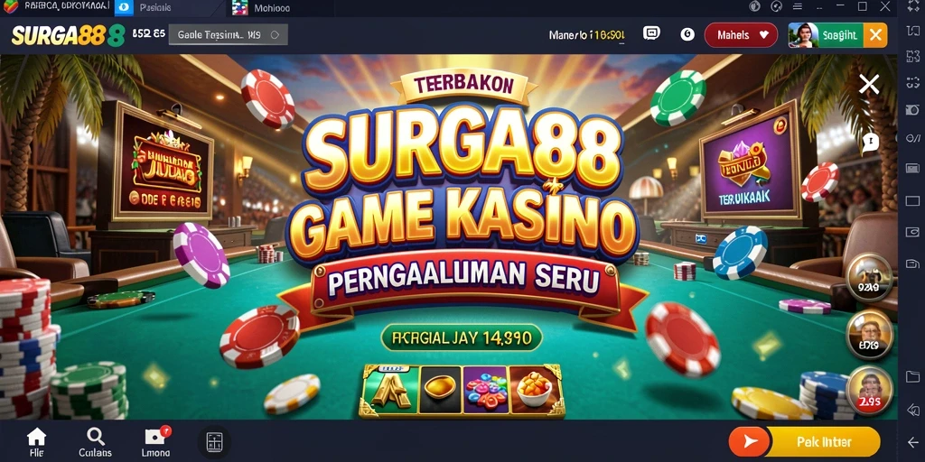 Gameplay seru dengan grafis menarik di SURGA88.